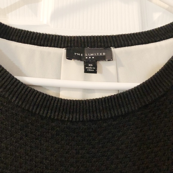 Casual back and white shirt from The Limited - Picture 4 of 5